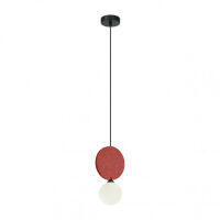 Lampa wisząca Andrea PND-59779-1M-RED Italux