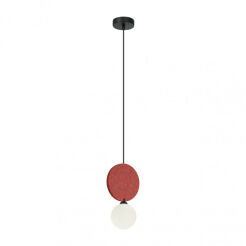 Lampa wisząca Andrea PND-59779-1M-RED Italux